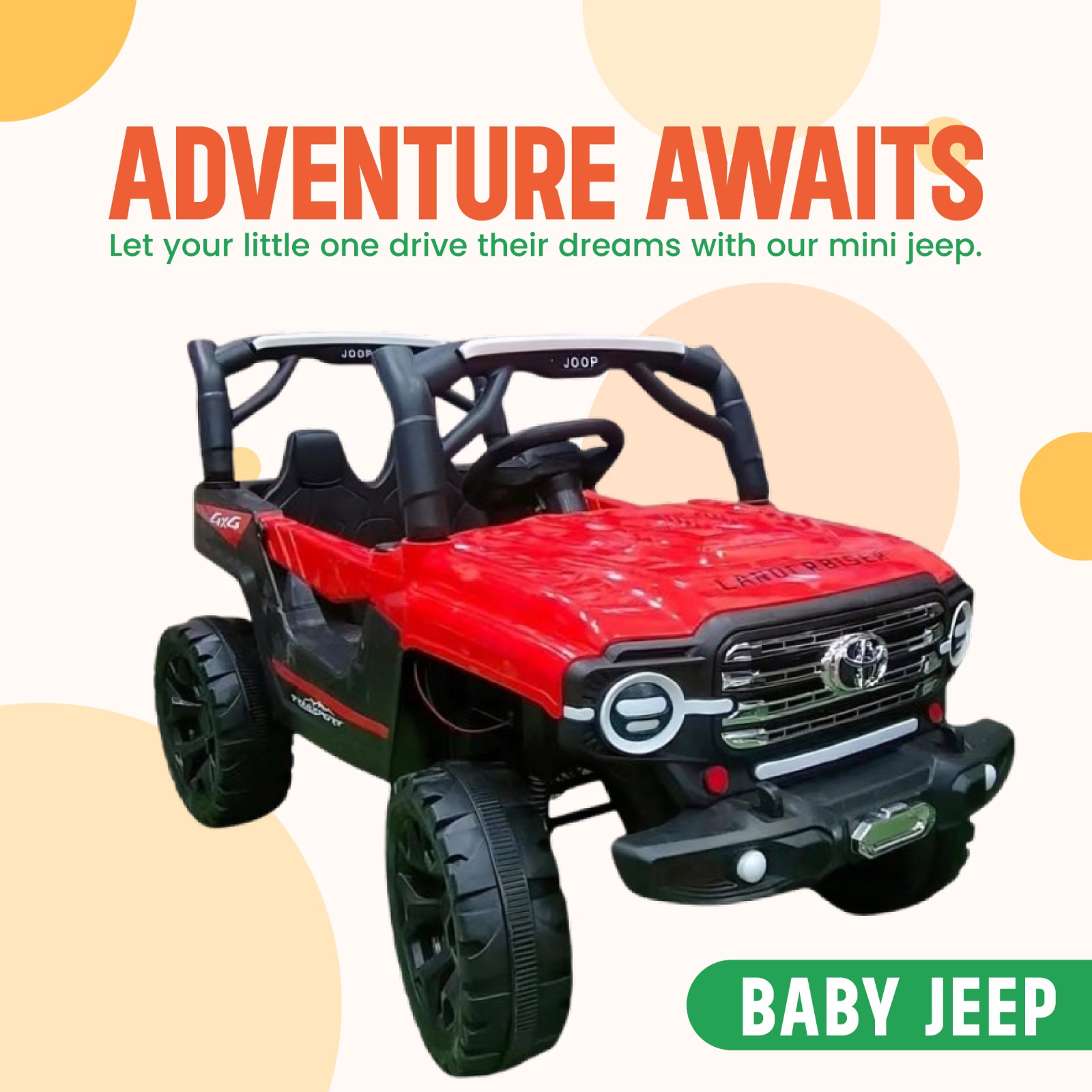 Baby  Toy | Baby Jeep