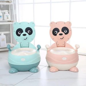 Potty Training Soft Silicone Seat Panda Shape