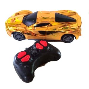 Remote Control Racing Car – Golden Colour