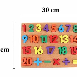 Numbers 0-20 Wooden Puzzle