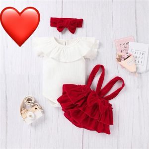 Baby Girl’s Three-Piece Outfit