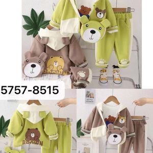 Children’s Teddy Bear-Themed Clothing Set