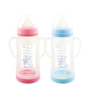 Baby Glass Feeding Bottle Wide-Bore 260 ml