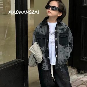 Children’s Tie-Dye Denim Streetwear Outfit