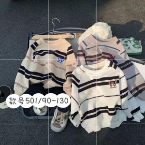 BravoBoy Children’s Striped Sweaters