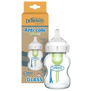 Dr. Brown’s Natural Flow Anti-Colic Wide-Neck Baby Bottle – 5oz / 150mL