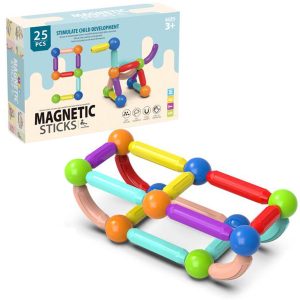 Magnetic Sticks Puzzle Toys– 25 pcs
