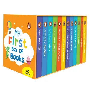 My First Box of Books – 12 Illustrated Board Books for Early Learning
