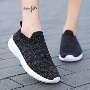 Unisex Flyknit Slip-On Sport Shoes