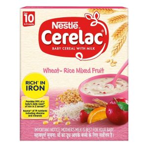Nestlé Cerelac Baby Cereal – Wheat-Rice Mixed Fruit