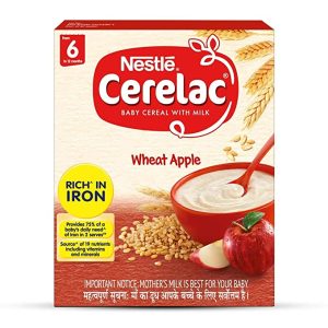 Nestlé Cerelac Baby Cereal – Wheat Apple