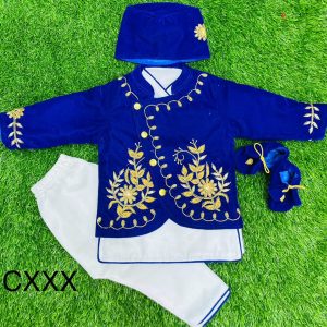 Baby Boy’s Traditional Nepali Pasni Dress