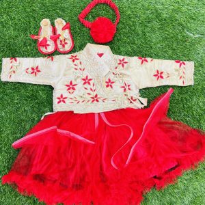 Baby Girl’s Pasni Dress Set