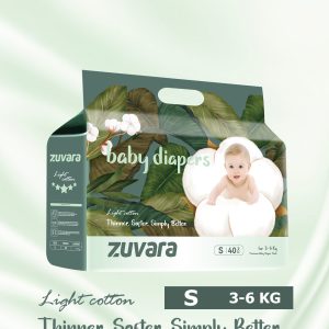Zuvara Baby Diaper Small (40 Pcs)