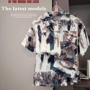 Children’s Abstract Print Summer Co-ord Set