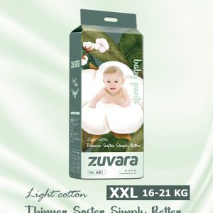 Zuvara Baby Diaper XXL (40 Pcs)