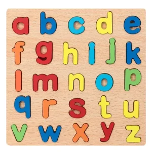 Small Letter ABCD Wooden Puzzle