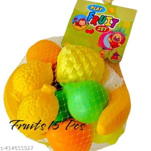 Baby Plastic Fruits Toy Set