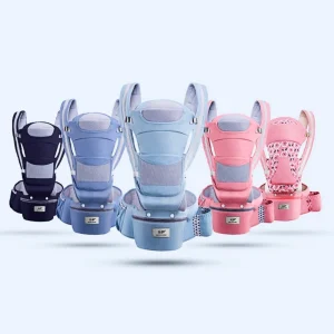 Multifunctional Ergonomic Baby Carrier with Hip Seat