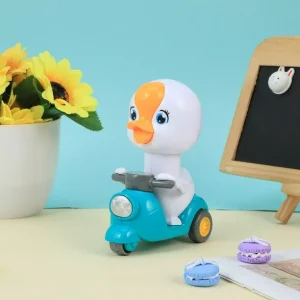 Press-and-Go Friction Duck Toy