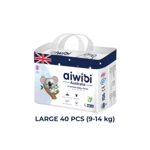 Aiwibi Baby Diapers – Large (40 pcs)