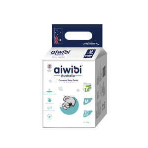 Aiwibi Baby Diapers – Medium (10 pcs)