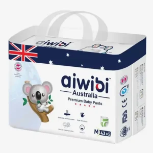 Aiwibi Baby Diapers – Medium (42 pcs)