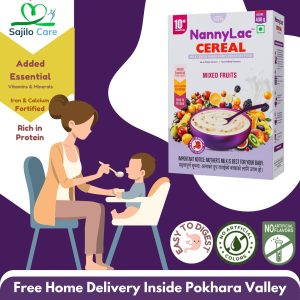 NannyLac Cereal – Mixed Fruits (400g)