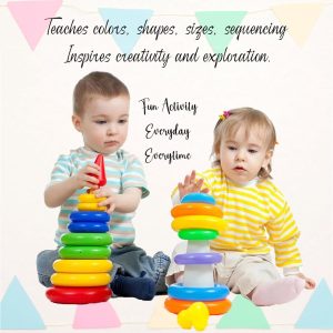 Baby Ring Tower – 13 Ring Stacking Toy