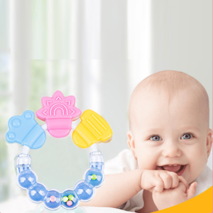 Ring Teether – Soft Silicone Baby Teething Toy