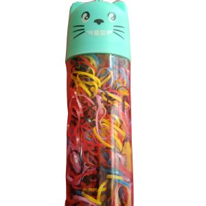 Chili Hair Bands – Mini Rubber Bands (Multi-Colored Container)