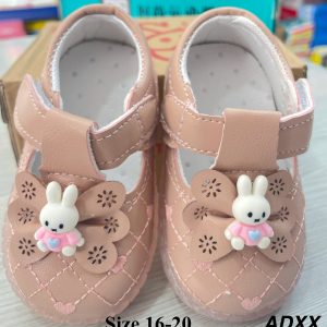 Baby Girl Pink Quilted Shoes