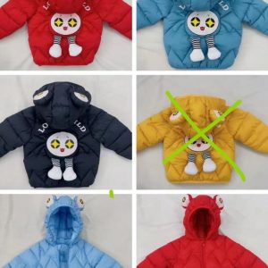 Children’s Cartoon Puffer Jacket