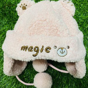 Fuzzy Teddy Bear Winter Hat