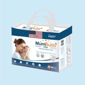 Mumbuds Pant Style Diaper – XXL – 34 pcs