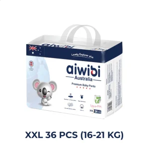 Aiwibi Baby Diapers – XXL (36 pcs)