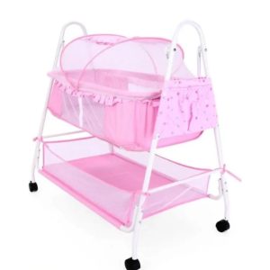Two-Layer Baby Cradle with Mosquito Net
