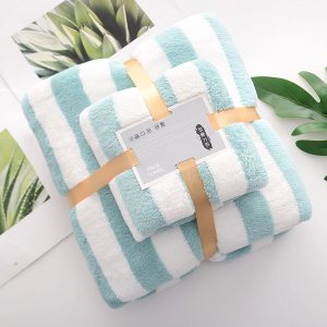2-Piece Bath & Face Towel Set – Coral Velvet