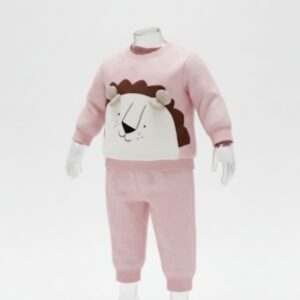 Baby’s Two-Piece Lion Sweatshirt and Sweatpants Set