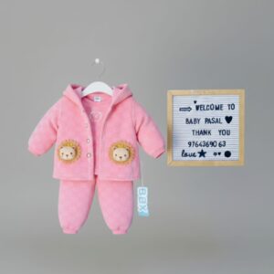 3-Piece Pink Baby Set