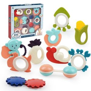 10-Piece Baby Rattle Set