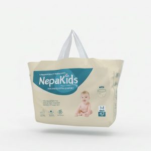 NepaKids Baby Diaper – T Style (Medium, 42 pcs)