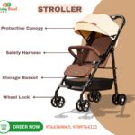 Baby Stroller ( Brown Color)