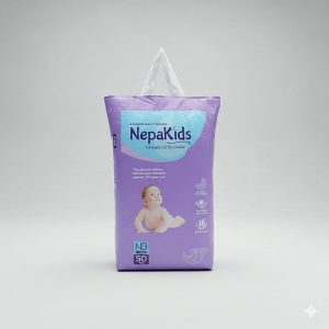 NepaKids Baby Diaper – T Style (NB, 50 pcs)