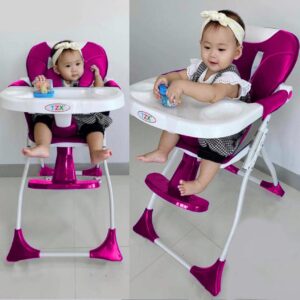 High Feeding Chair – Multi-Functional (Purple)